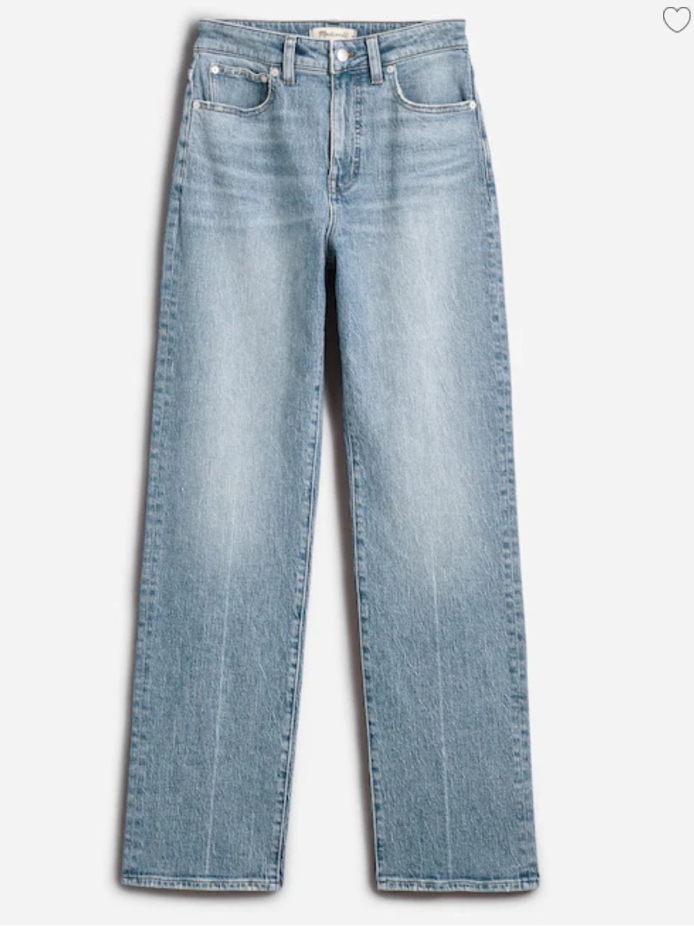 Madewell Curvy 90s Straight Jeans